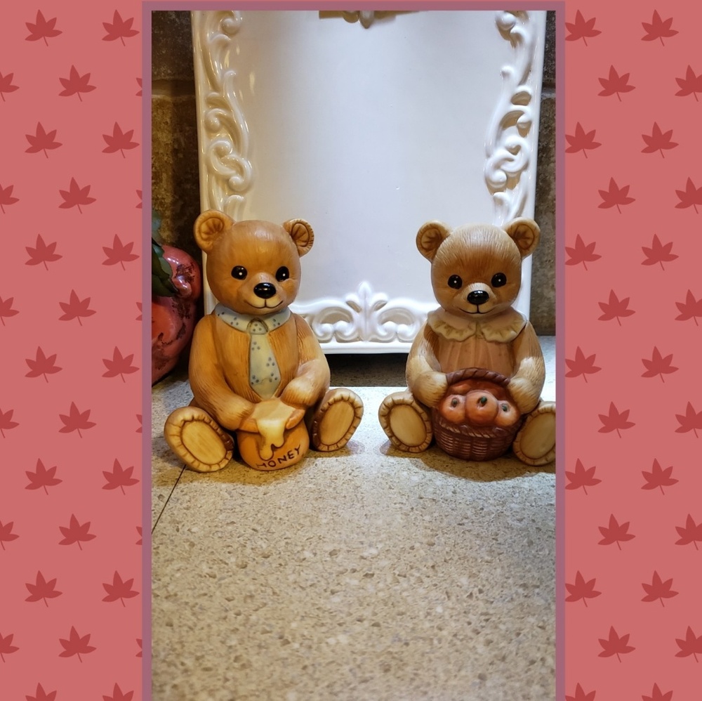 💝💌 HOMCO 1405 HARVEST BEARS